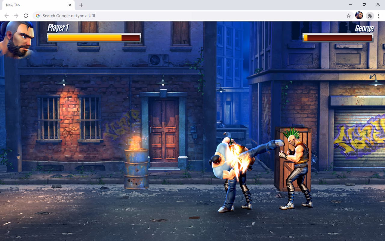 How do you play Street Fighter 1?