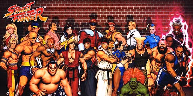 ¿Cuáles son los personajes de Street Fighter?