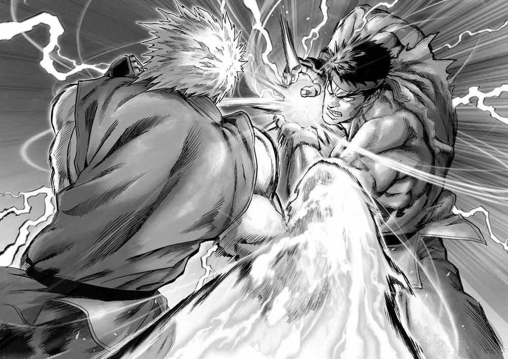 Where can I find Yusuke Murata Street Fighter art?
