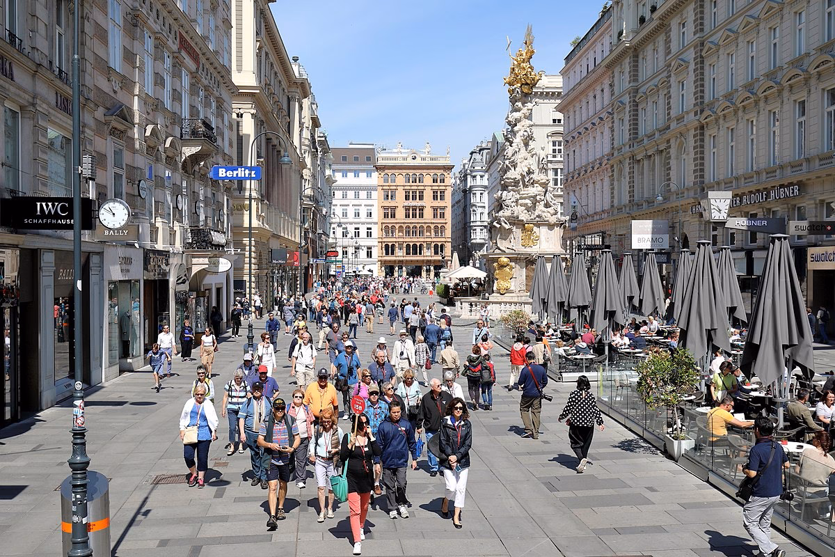 What is a pedestrianized area?