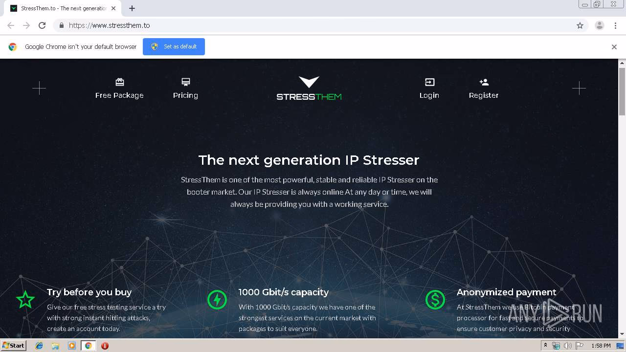 What is stressthem Org?