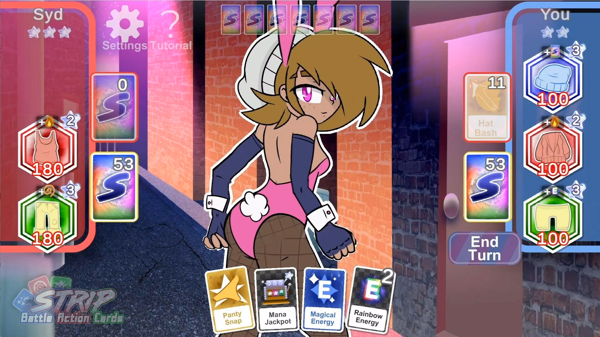 What is strip Battle Action cards?