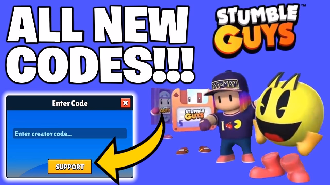 How do I activate a creator code in stumble guys?