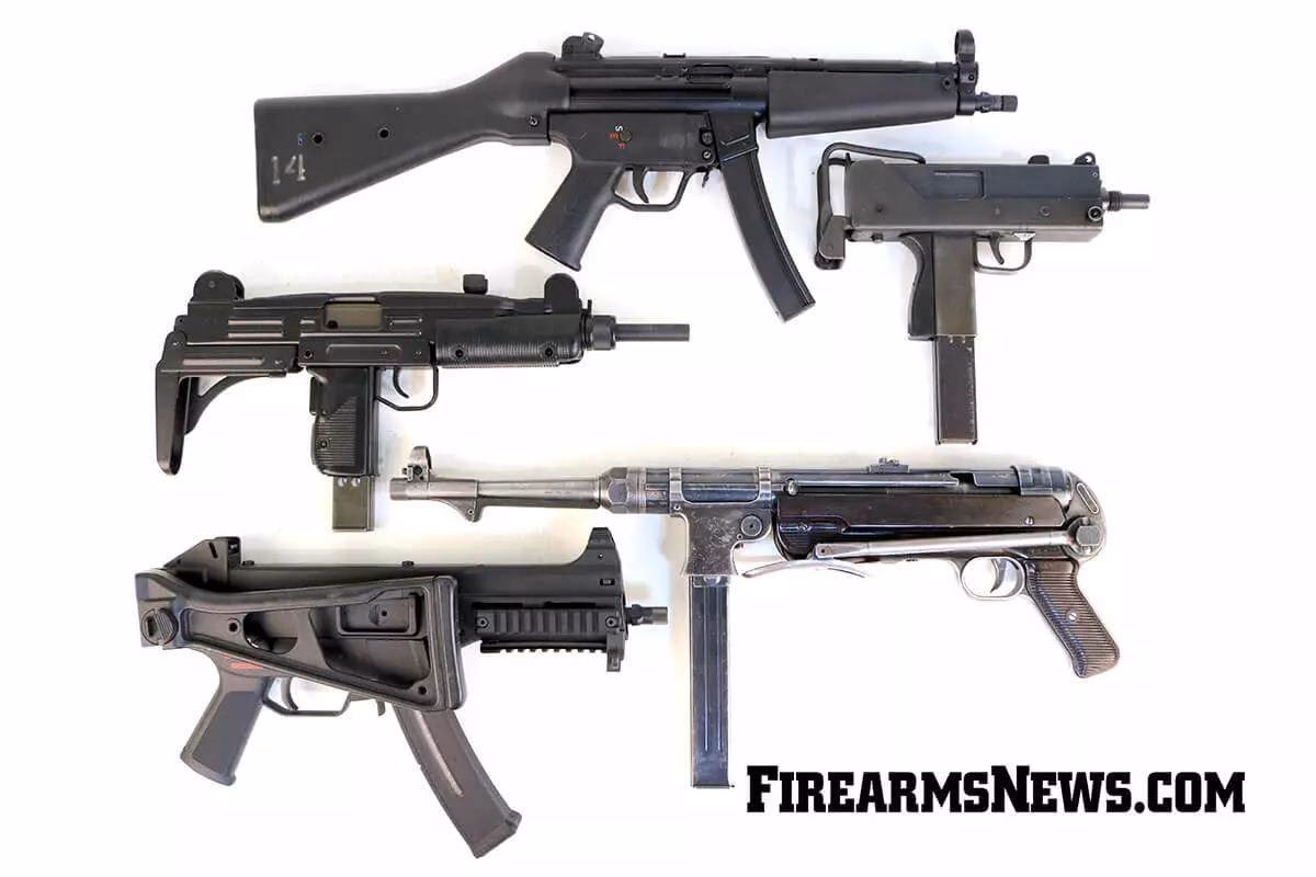 What is a submachine gun?