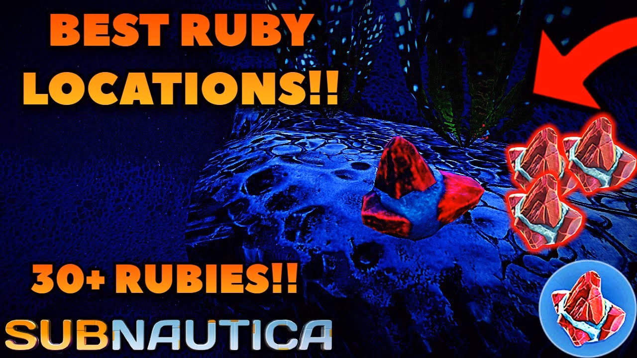 How do you use rubies In Subnautica Below Zero?