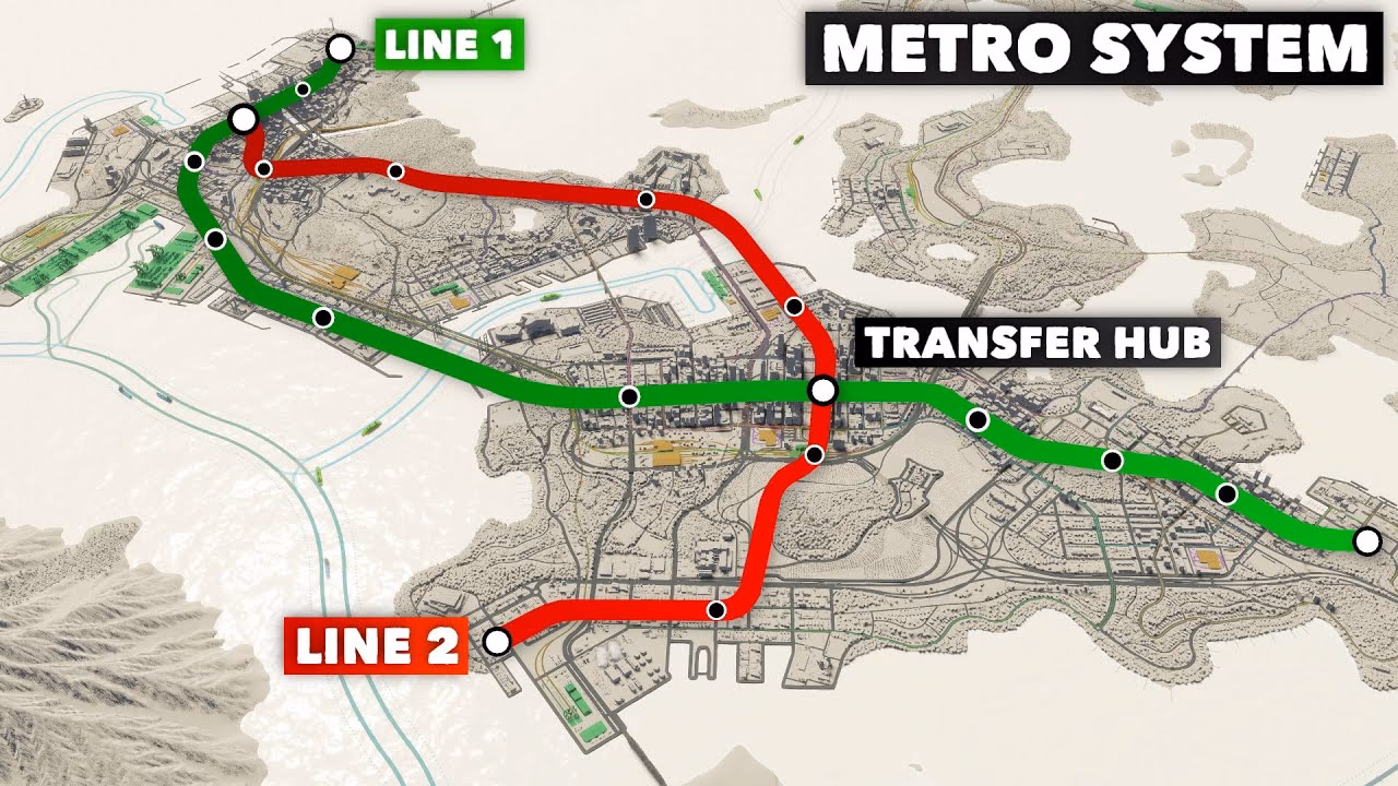 How do I build a Metro in Cities Skylines 2?