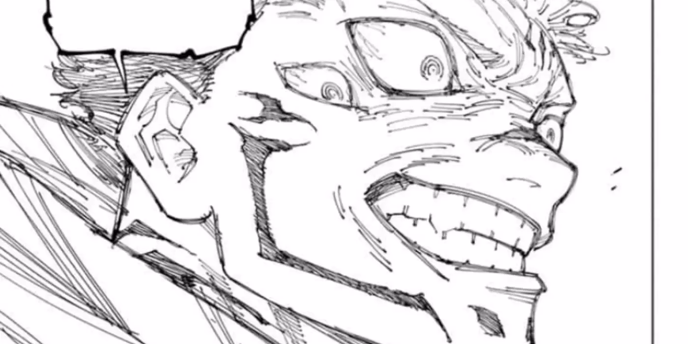 Did Sukuna really hit Yuji with his domain?