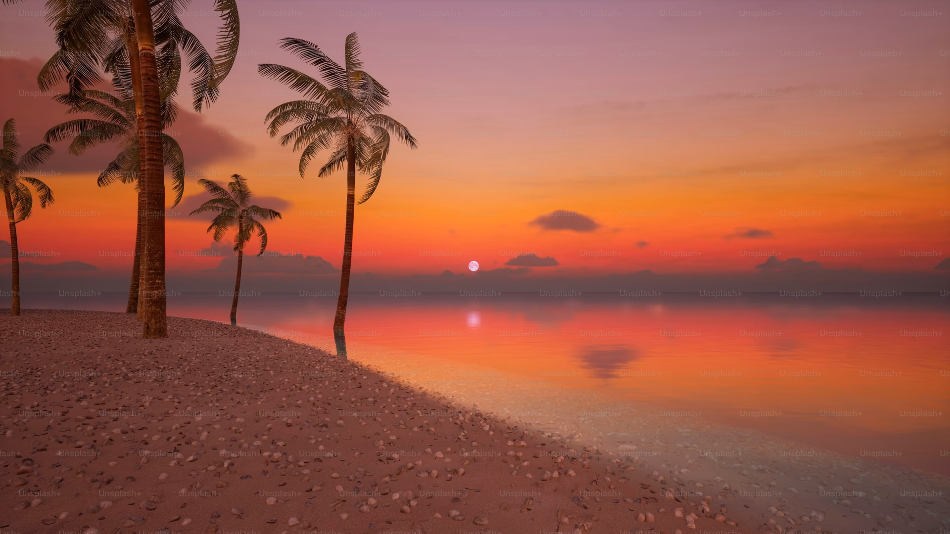 Why should you choose a summer desktop wallpaper template?