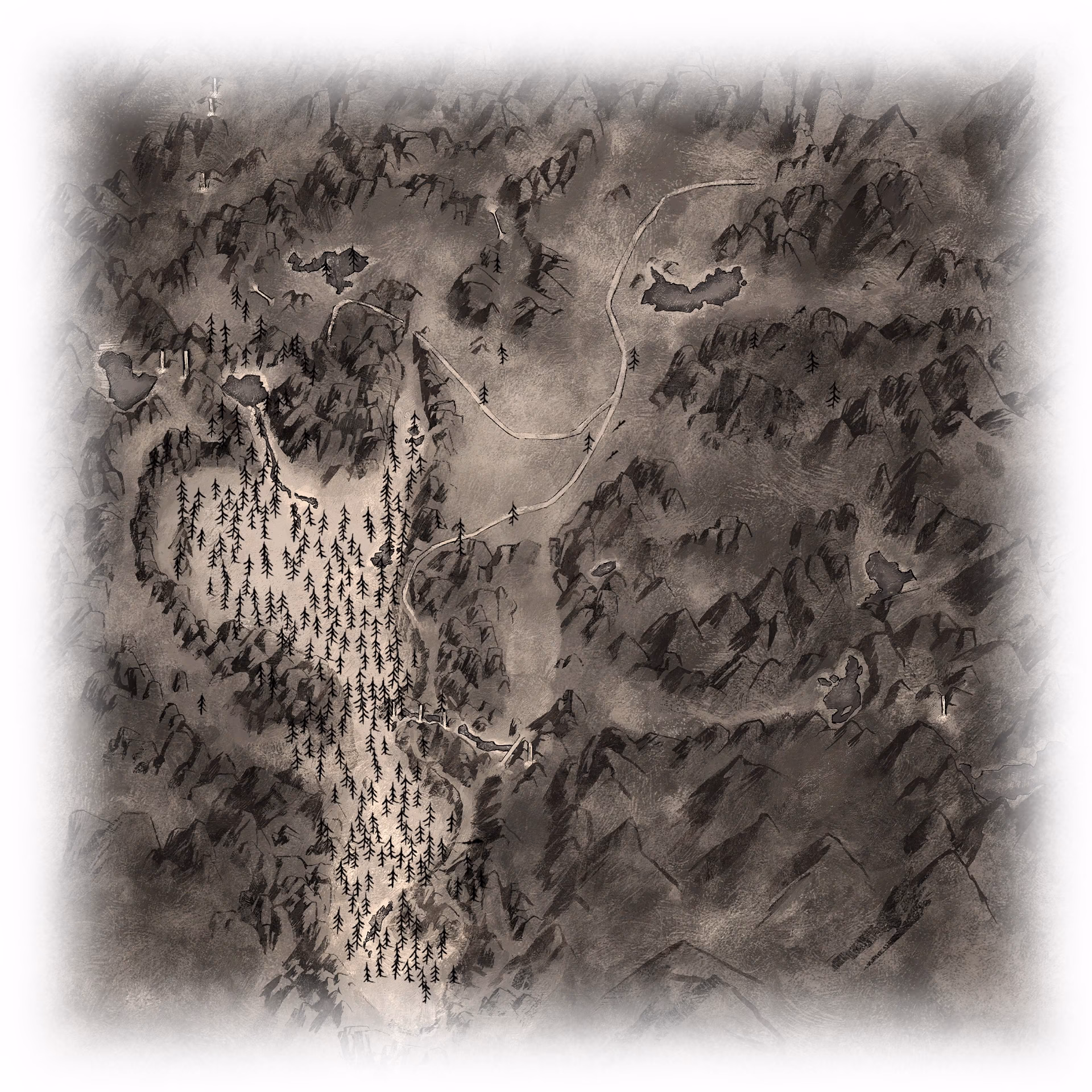 Where is the cabin in sundered pass?