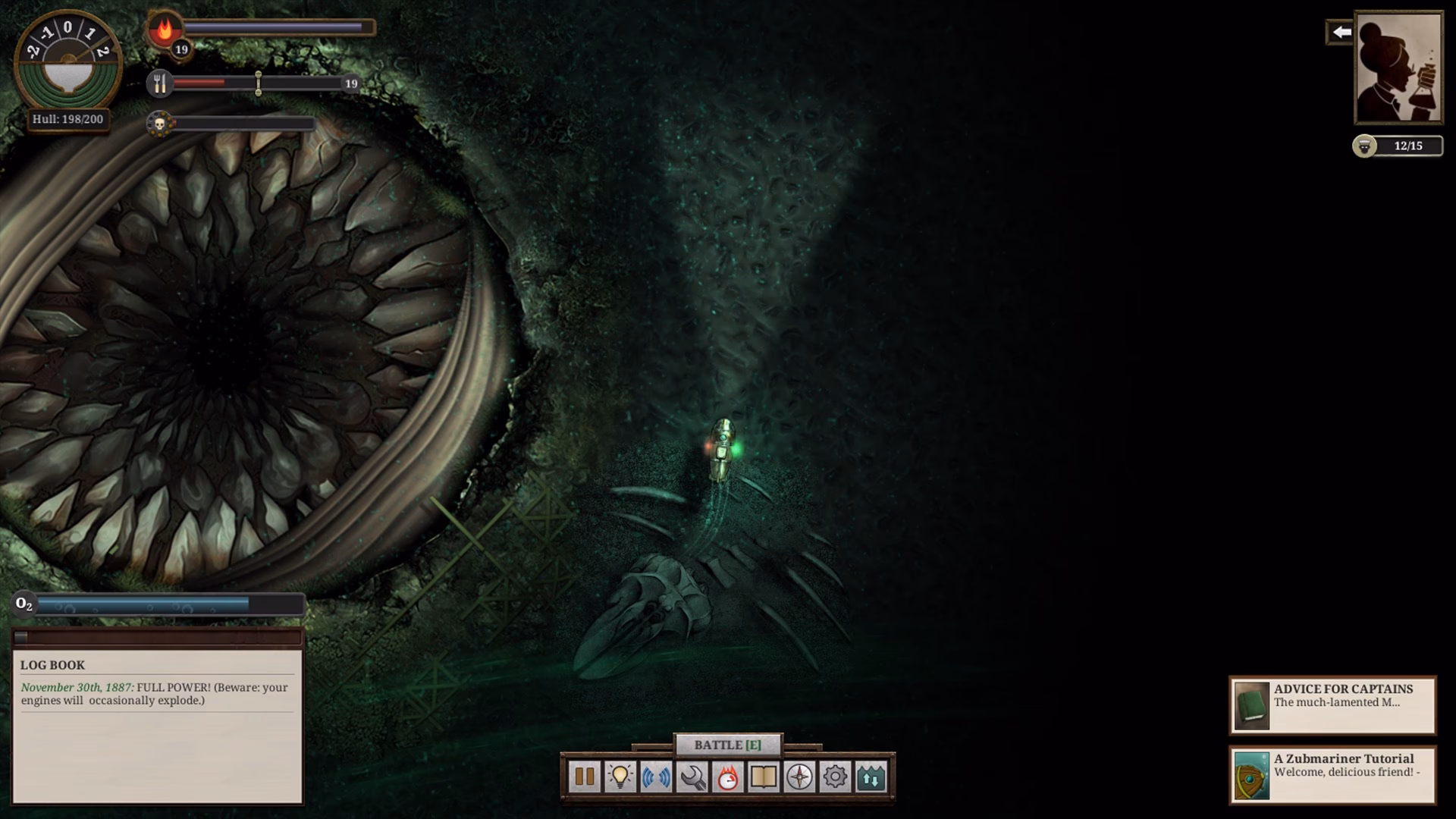 Is Sunless Sea primarily about the journey?