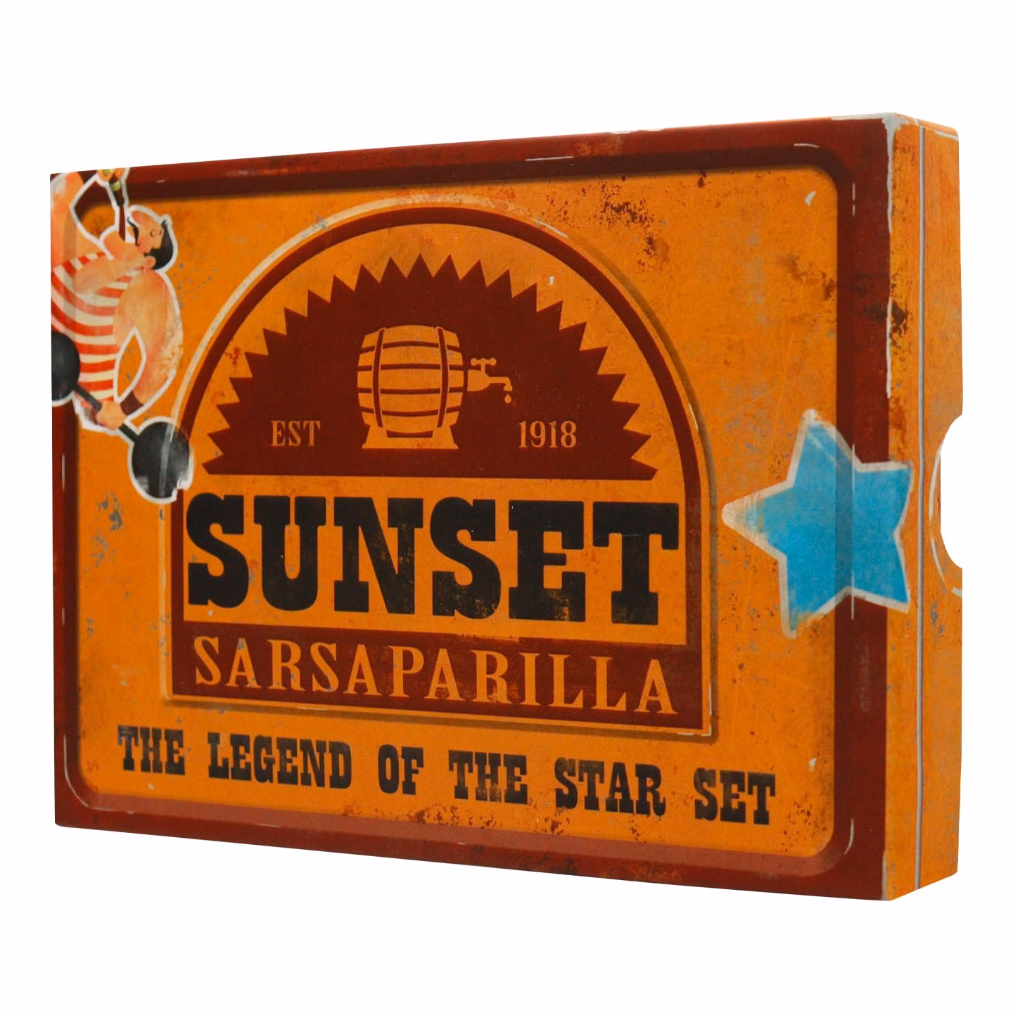 What is a sunset sarsaparilla star?