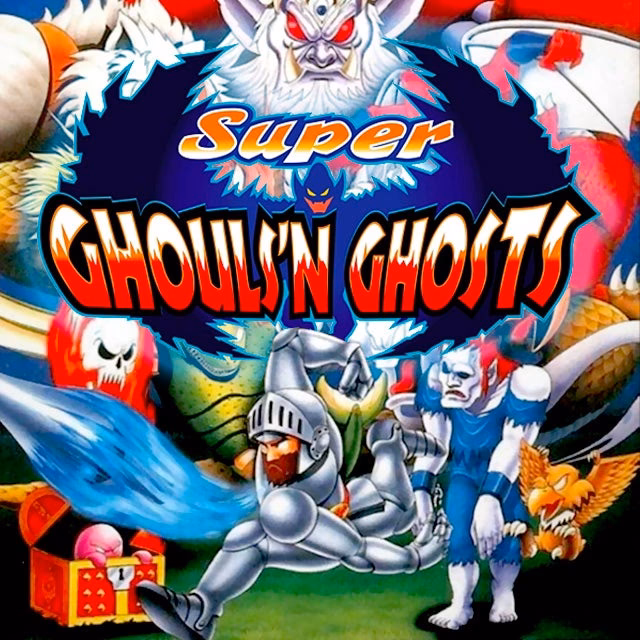 Is Super Ghouls n Goblins a side-scrolling game?