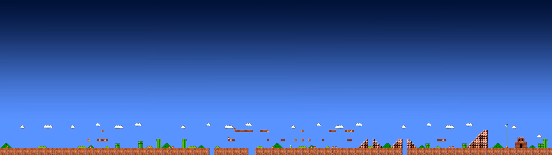 How many classic Super Mario wallpapers are there?
