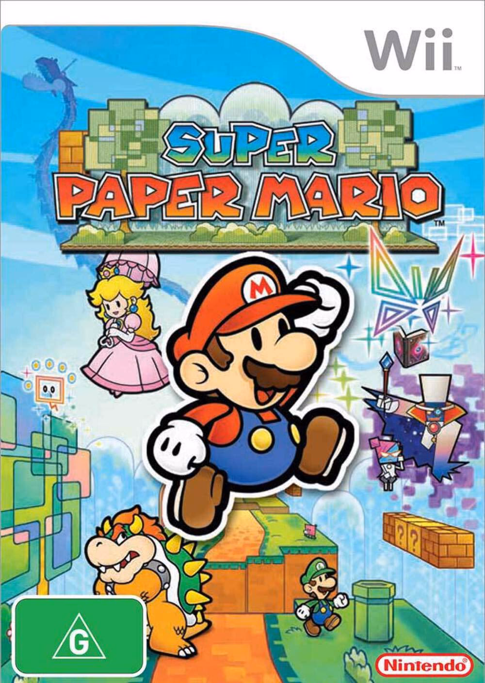 ¿Cómo cambiar de 2D a 3D en Super Paper Mario?