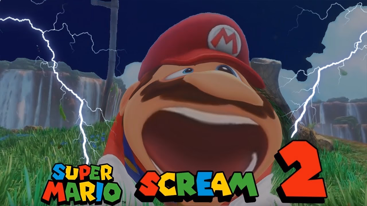 What is Mario screaming Roblox?