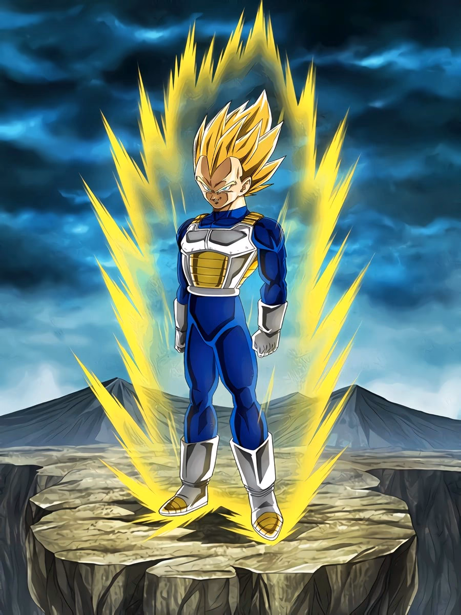 ¿Cuál es la nueva transformación de Vegeta en Super Saiyan 4?