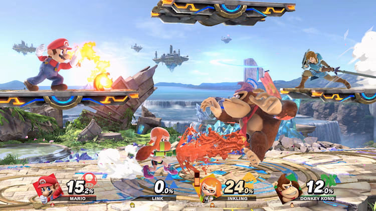 ¿Cuál es el objetivo de Super Smash Bros?
