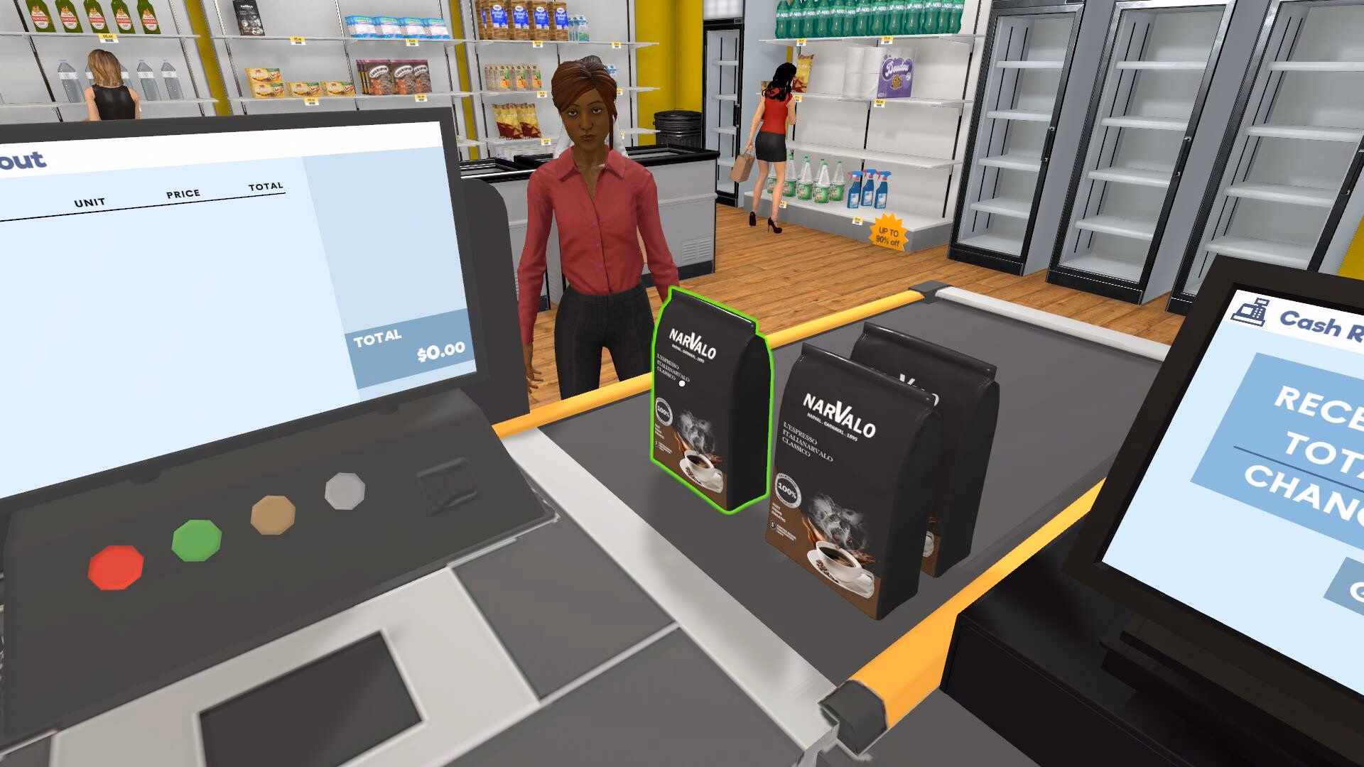 How do you manage a supermarket in supermarket simulator?