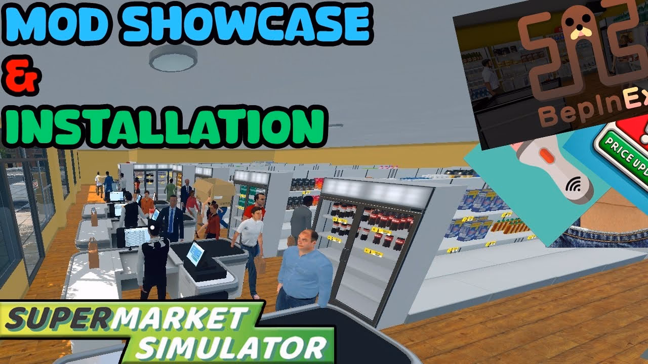 How many items can you buy in supermarket simulator?