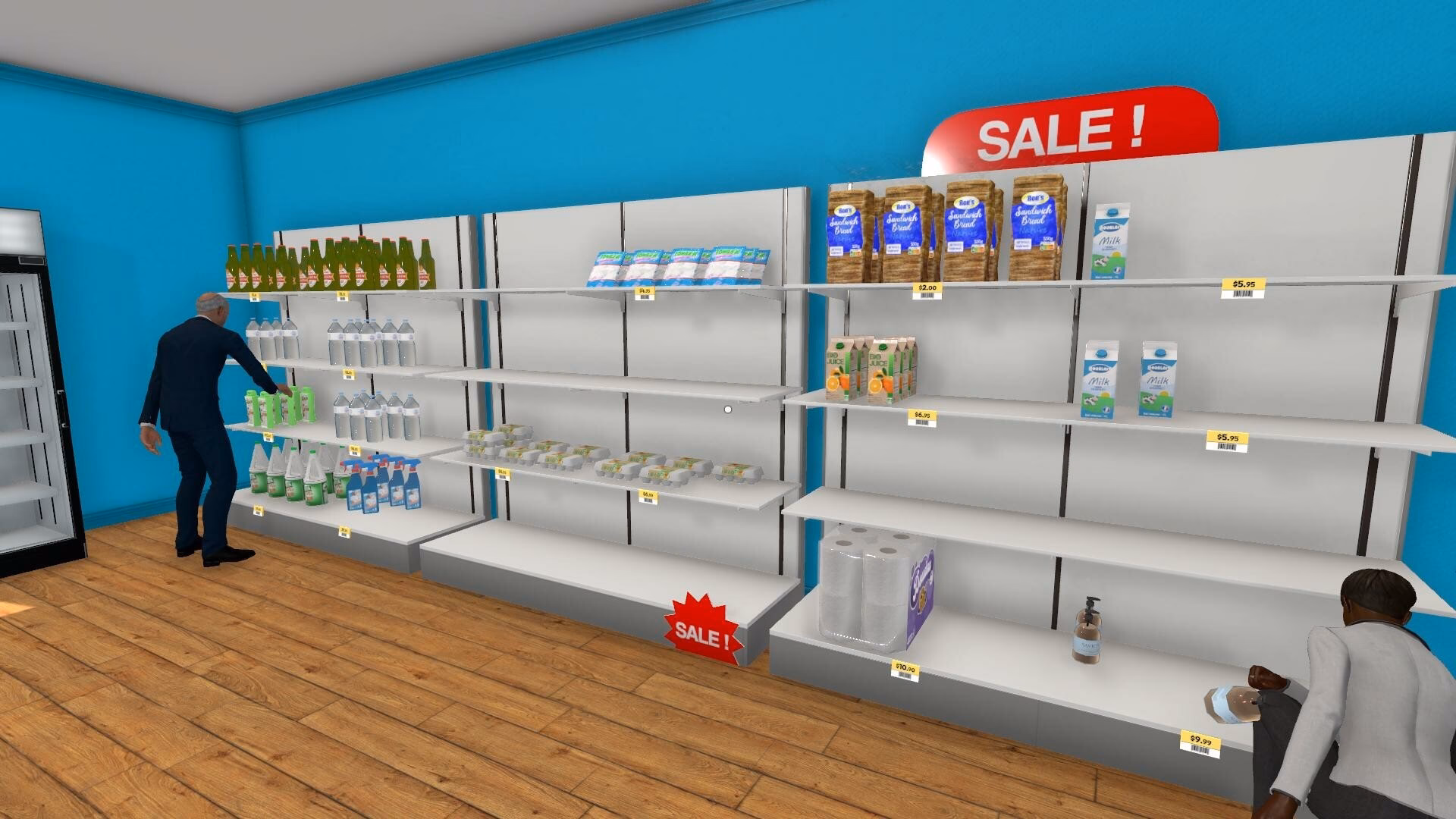 What GPU does supermarket simulator need?