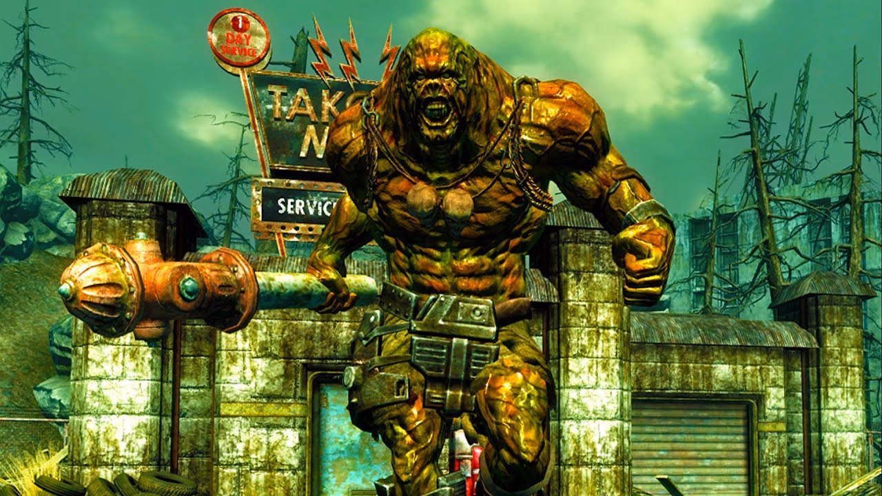 ¿Es una pelea de Behemoth supermutante contra sanguinario?