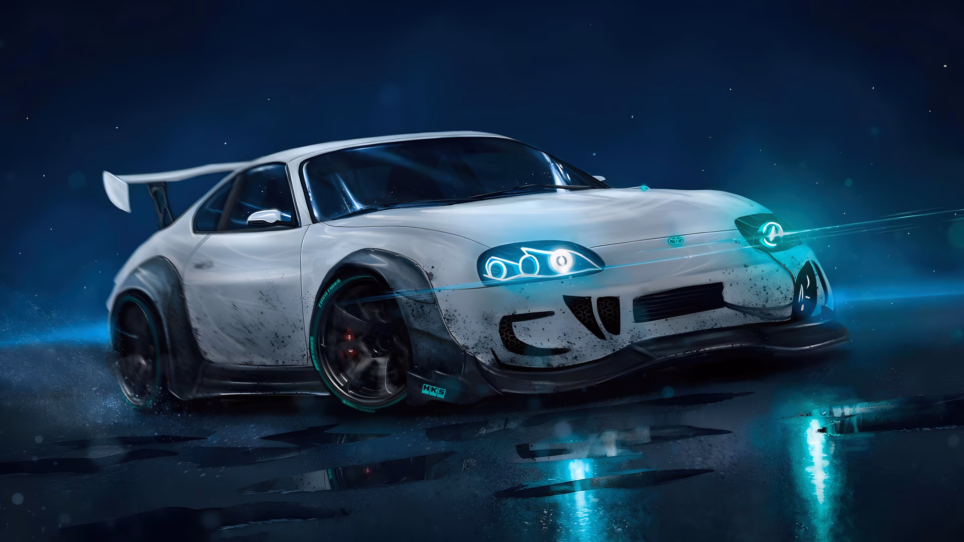How many 4K supra wallpapers are there?