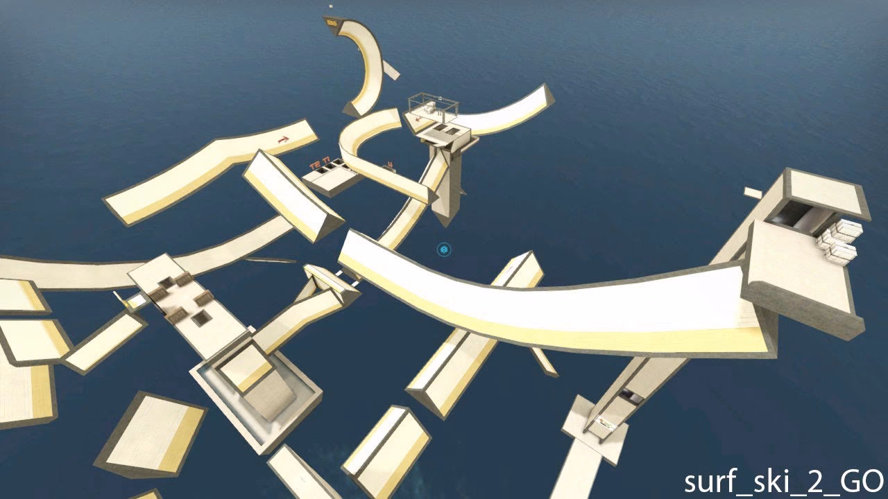 What is a surf map in CSGO?
