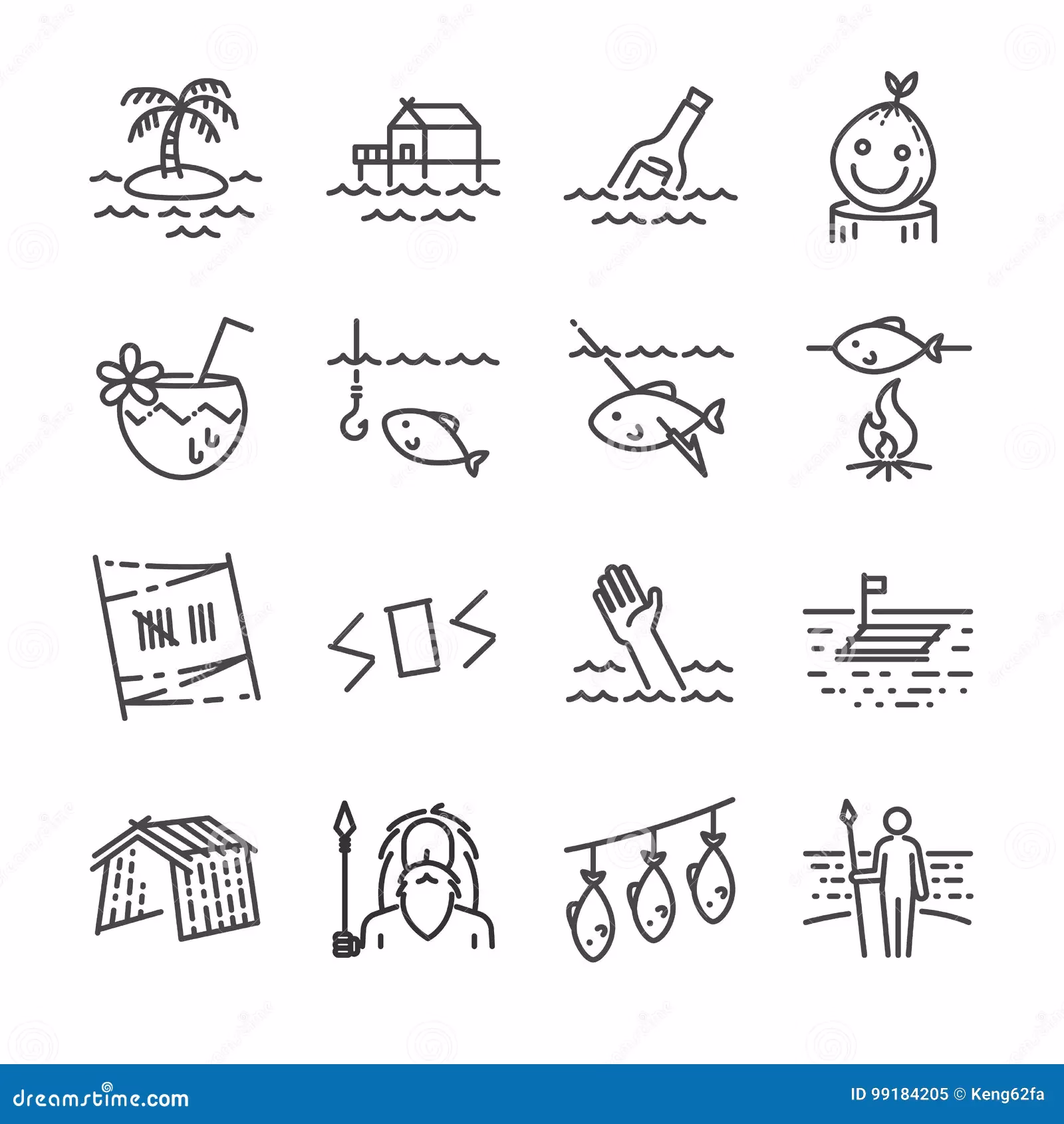 Are survivor vector icons royalty-free?