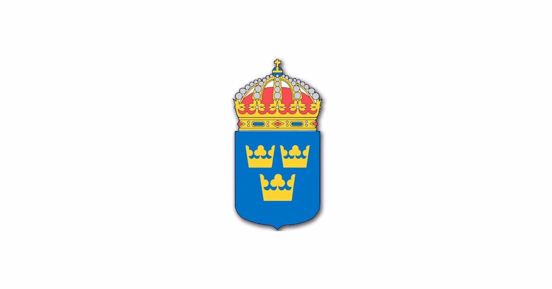 Why do Swedish kings have stars in their coat of arms?