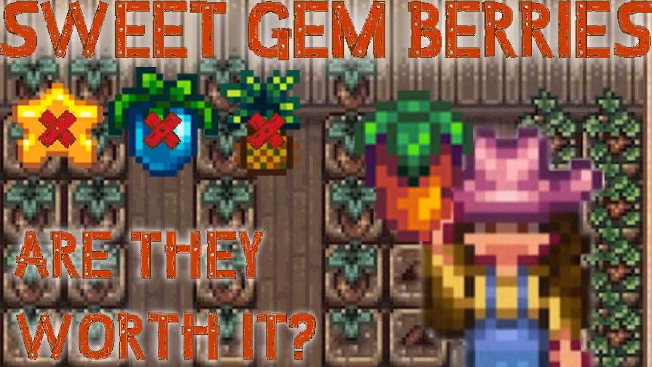 What is the Sweet gem Berry In Stardew Valley?