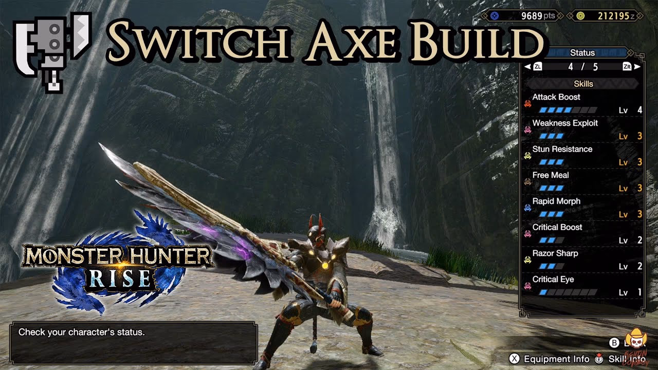 How do you use a Switch Axe?