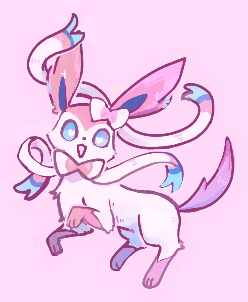 ¿De dónde proviene la apariencia de Sylveon?