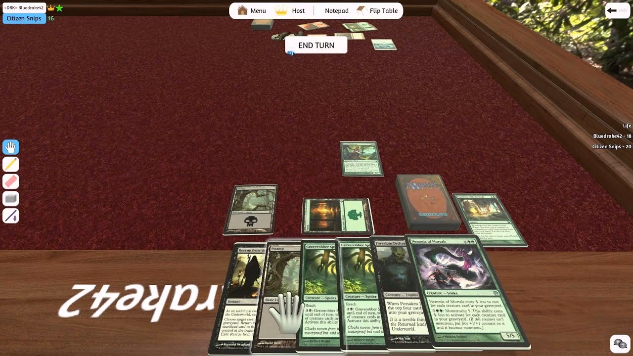 How do I play Magic in Tabletop Simulator?