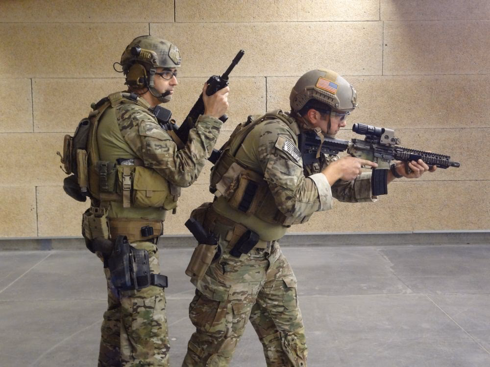What are the advantages of a tactical hand position?