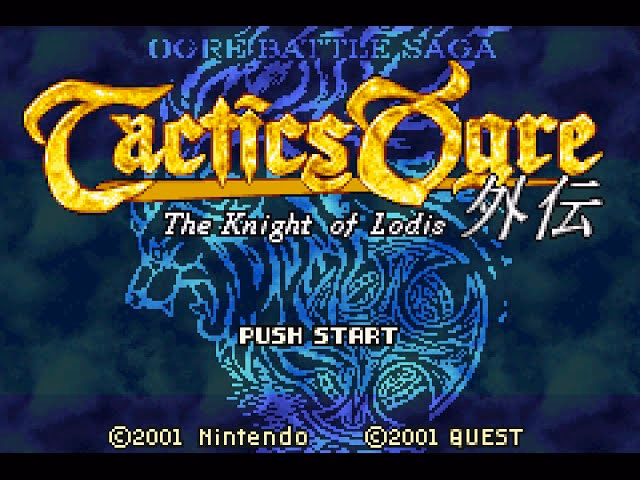 How do I write a guide for Tactics Ogre?