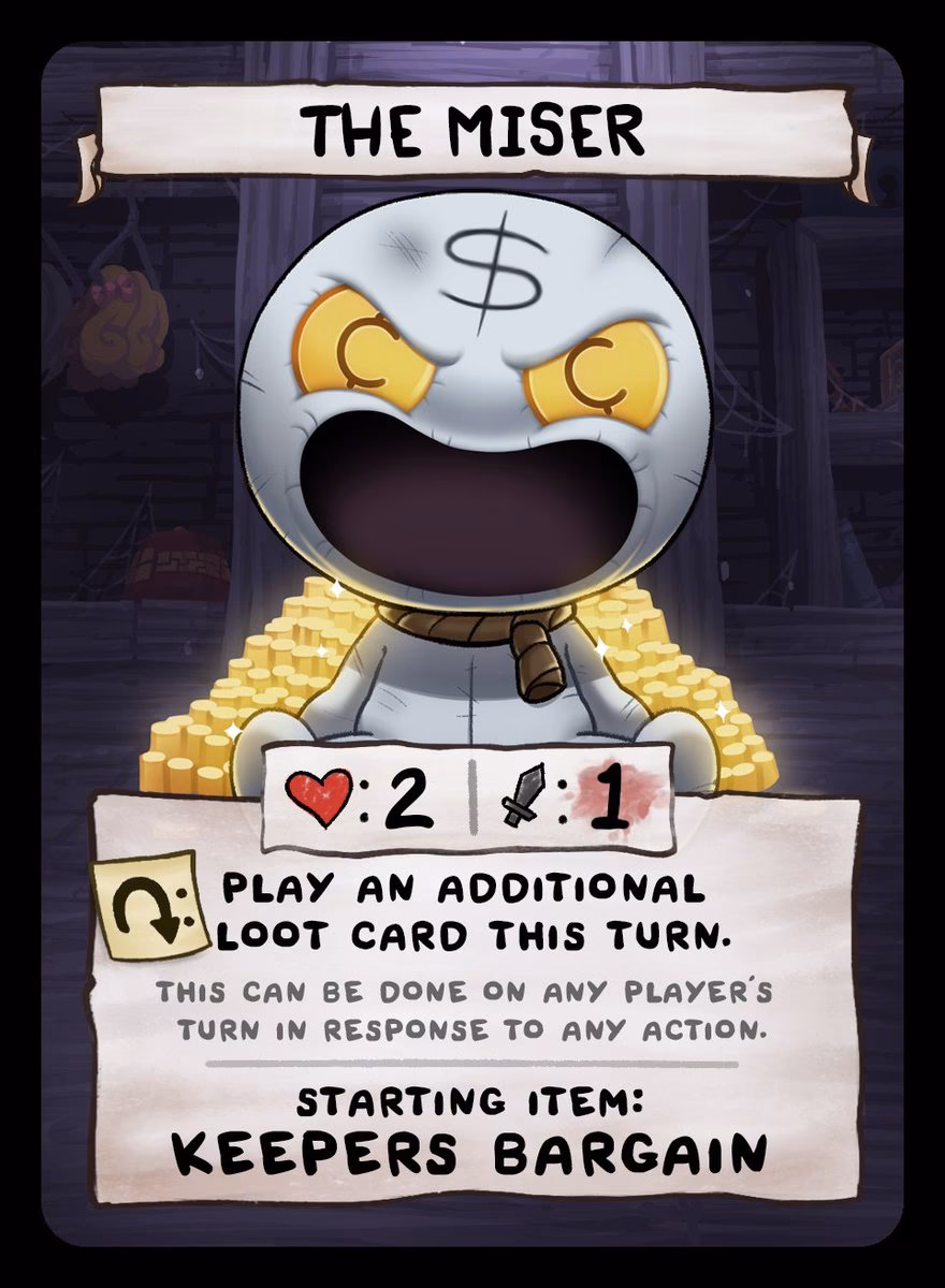 Is tainted keeper a good character?