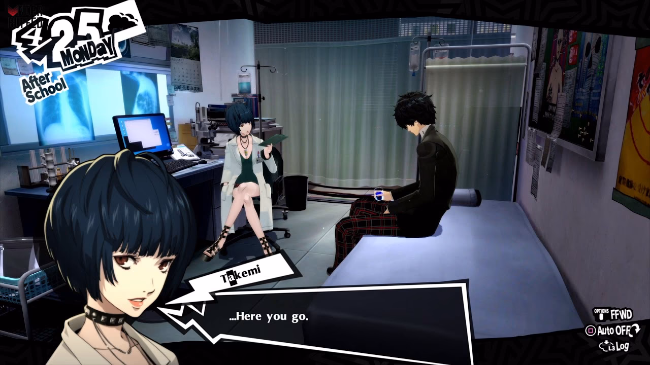 How do I get Takemi's Social Link?