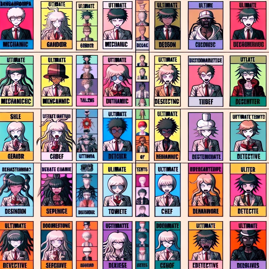 How do I create a Danganronpa scenario?