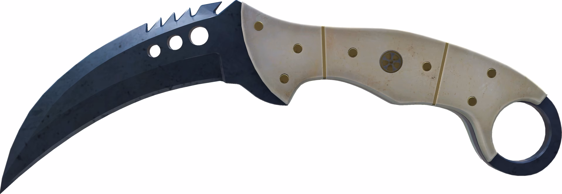 Is the talon knife cold blued?