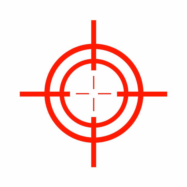 How many free crosshair target icons are there?