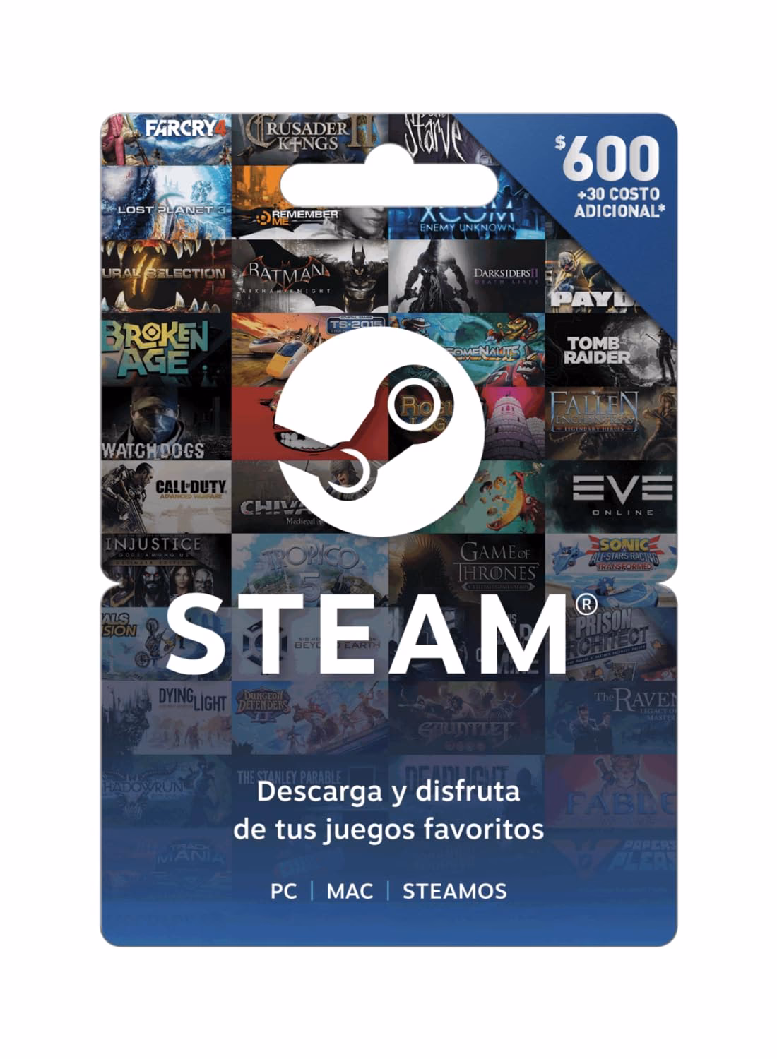 ¿Qué son las tarjetas de regalo de Steam?