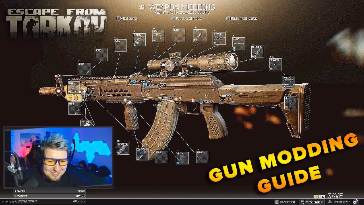 What is Tarkov gunsmith?