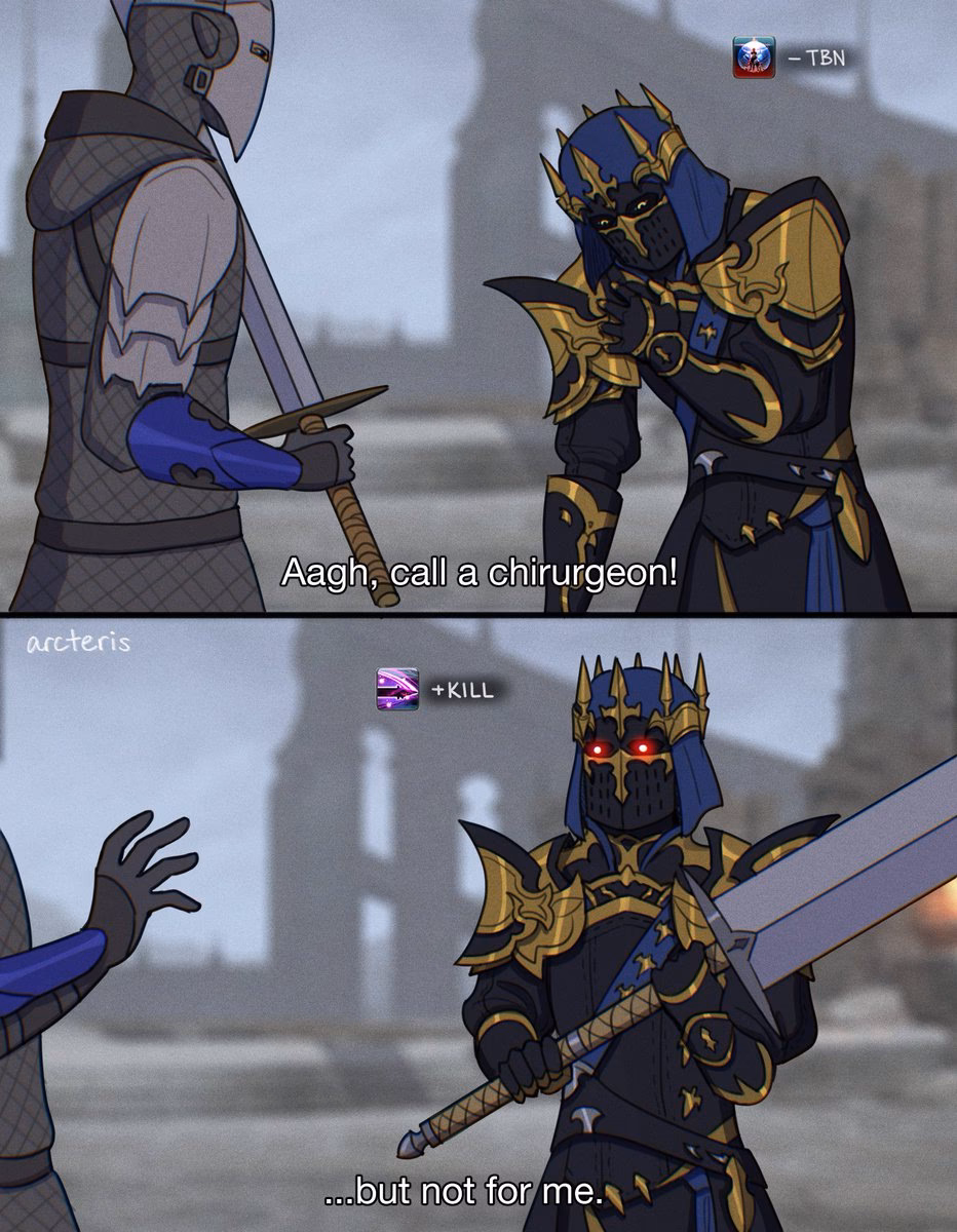 Does Dark Knight require a blood gauge?