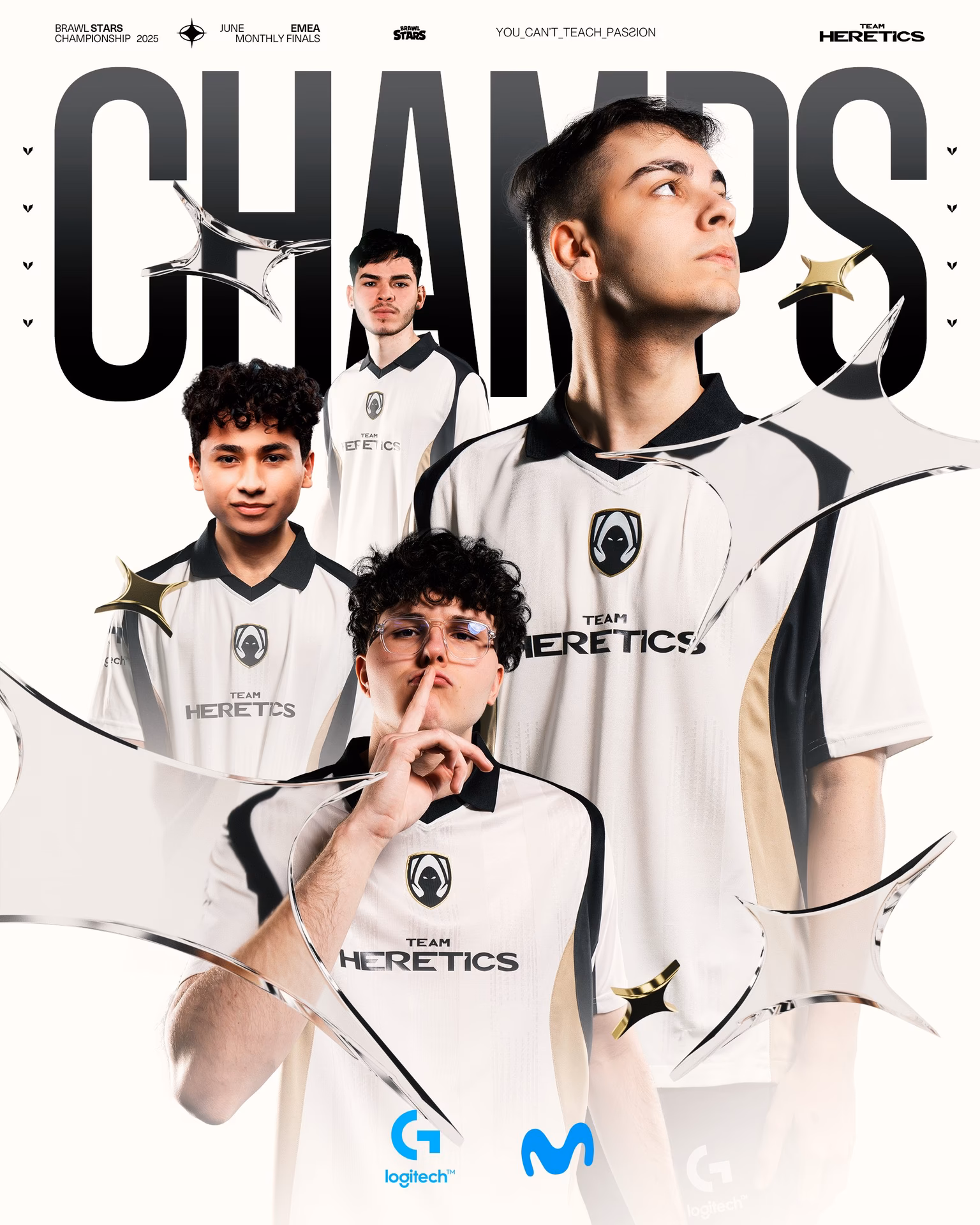 Who is team heretics?