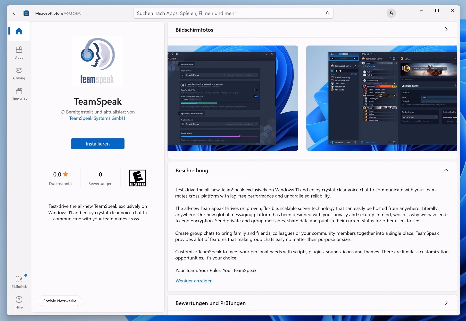 Is there a way to create a web app using TeamSpeak?