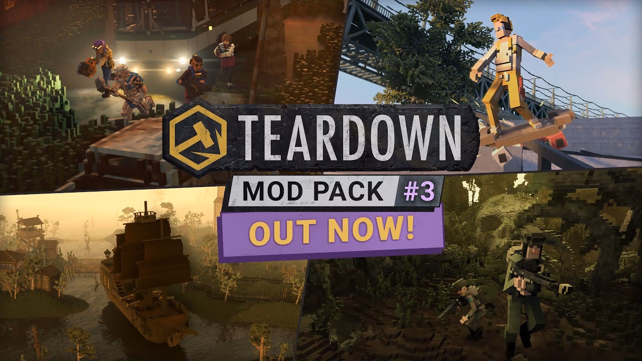 How many teardown mods are there?