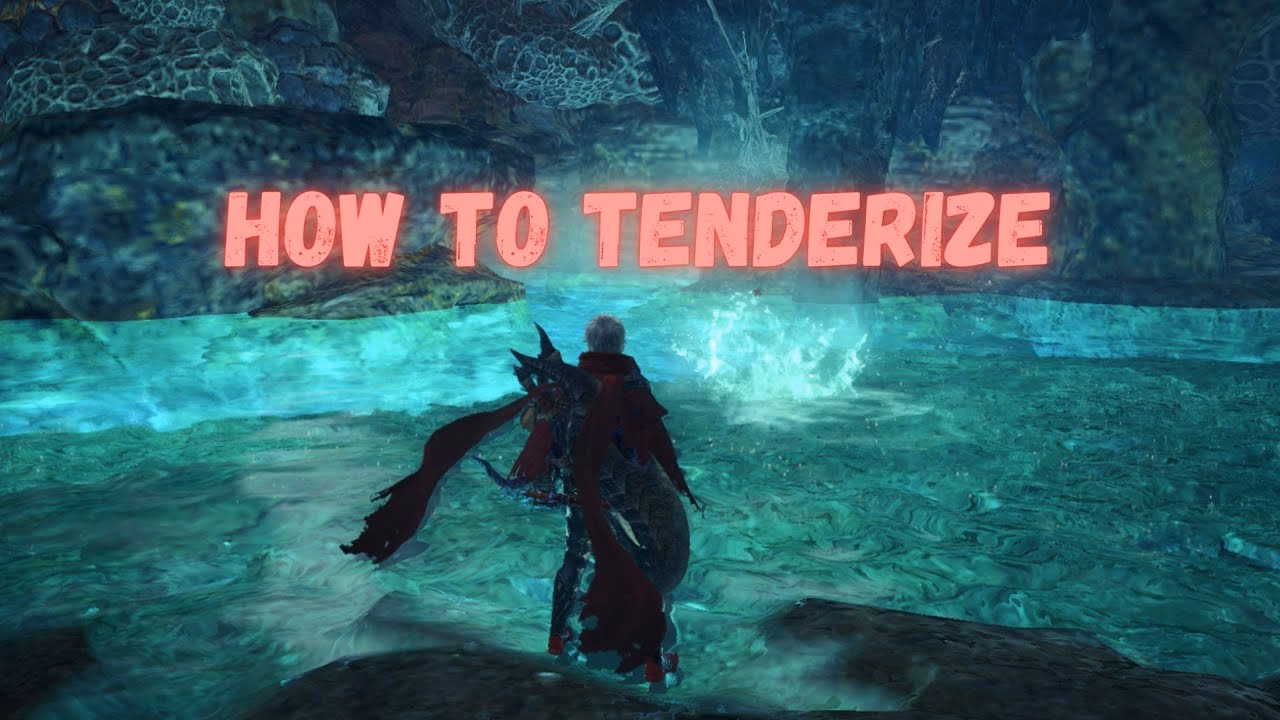 What is a tenderizer in Monster Hunter?