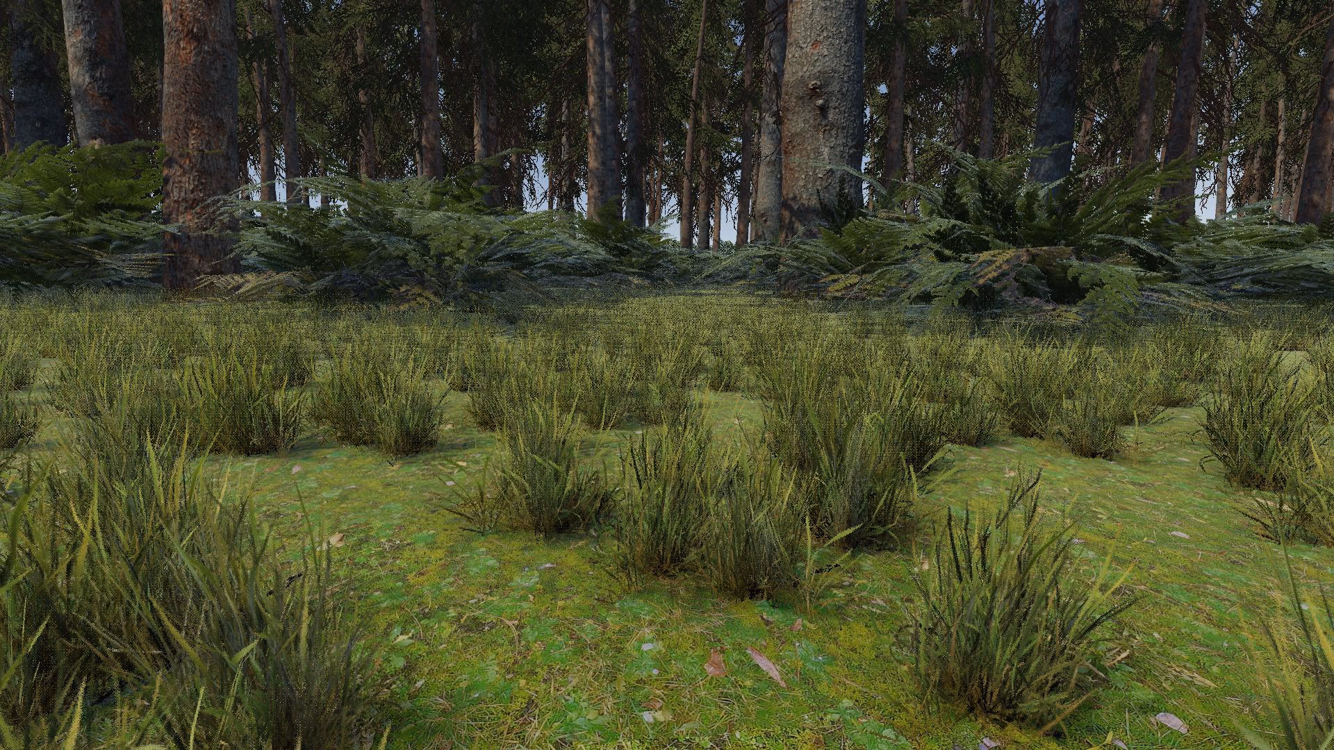 What is the terrain sample asset pack?