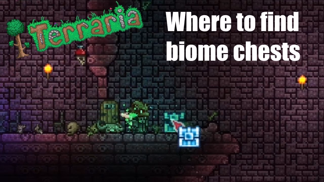 How do you open a biome chest?