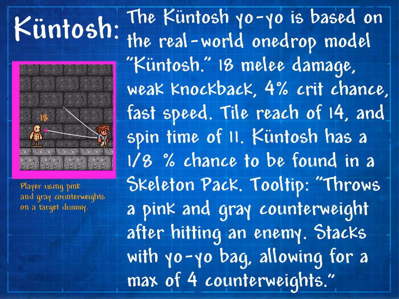 What is a counterweight in terraria?